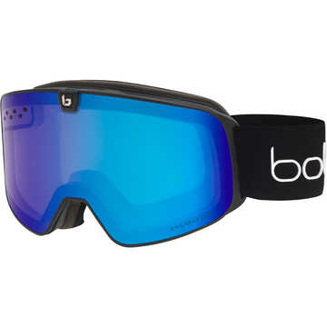 Bolle Goggles NEVADA NEO Black Matte - Phantom+ Blue Semi-Polarized Photochromic Cat 1 to 3 & Light Lemon Cat 0