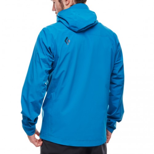 საწვიმარი Black Diamond M FINELINE STRETCH RAIN SHELL Kingfisher