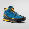 La Sportiva Boulder X Mid Blue/Yellow
