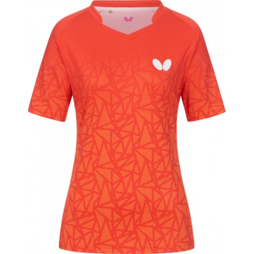 Butterfly Shirt HIGO LADY red