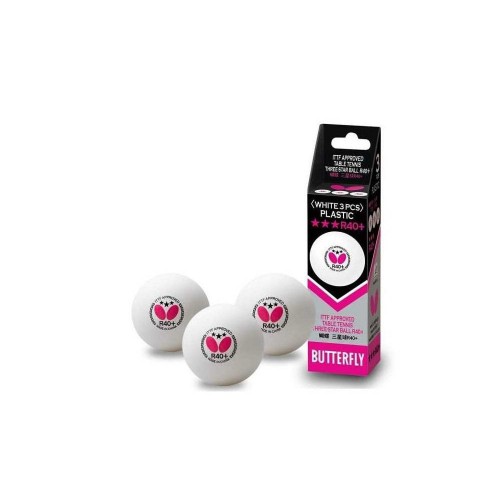Butterfly ball THREE-STAR R40+ pack of 3