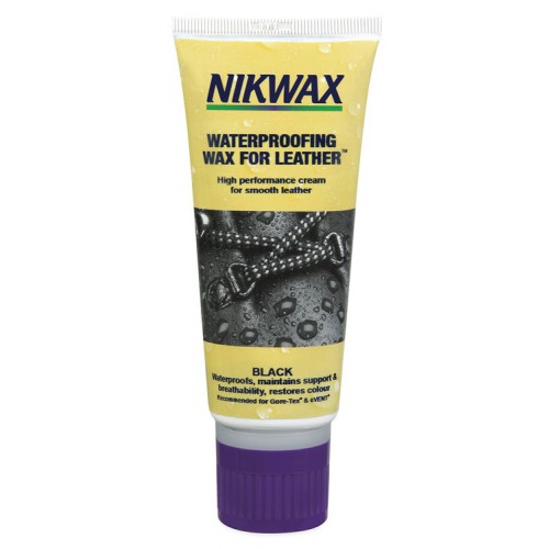 Nikwax Waterproofing Wax Black for Leather 100 ml