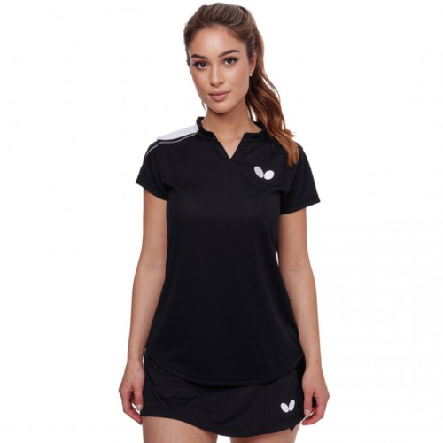 Butterfly Shirt TOSY LADY black