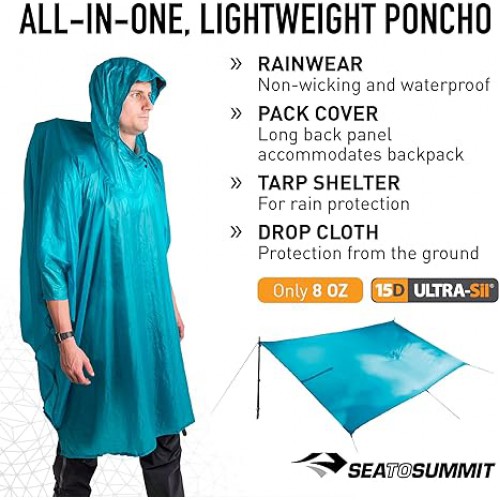 საწვიმარე Sea To Summit Ultra-Sil Nano Tarp Poncho
