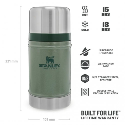 Stanley 710ml CLASSIC VAC FJ H.GREEN