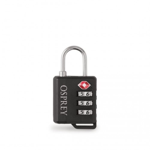 Osprey Padlock Black O/S
