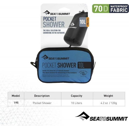 წყლის ჩანთა Sea To Summit Pocket Shower