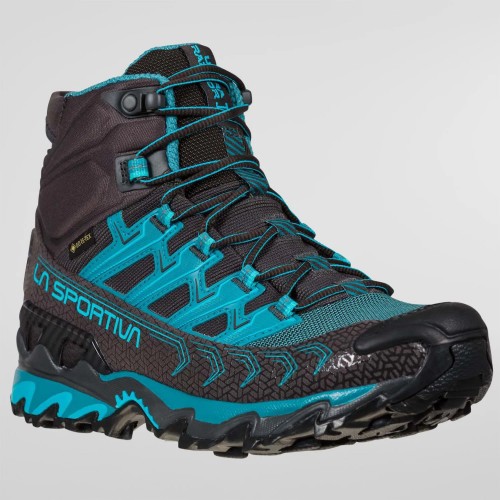 მთის ფეხსაცმელი La Sportiva Ultra Raptor II Mid Woman GTX Carbon/Topaz