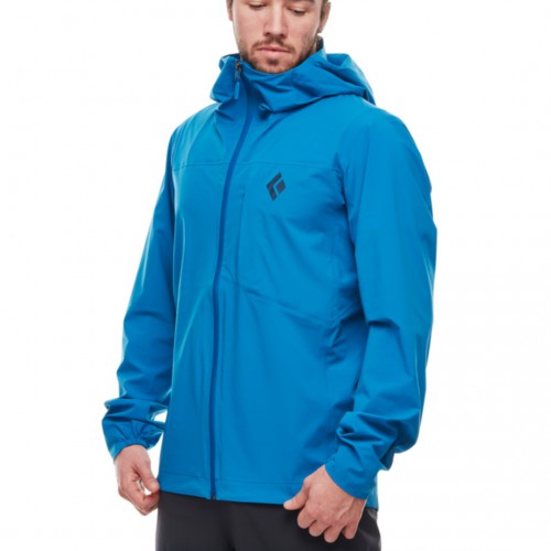საწვიმარი Black Diamond M FINELINE STRETCH RAIN SHELL Kingfisher