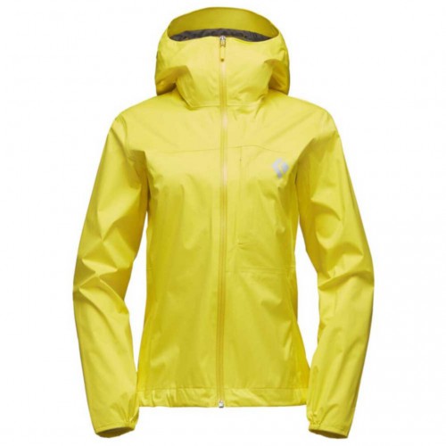 საწვიმარი Black diamond D W FINELINE STRETCH RAIN SHELL Sunflare