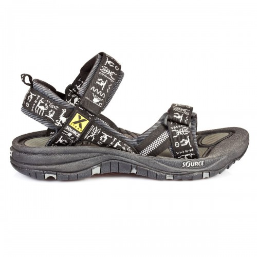 სანდალი SOURCE Sandals Gobi Men's Black Inca