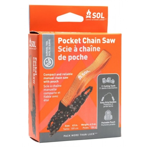 SOL Pocket Chain Saw with Pouch