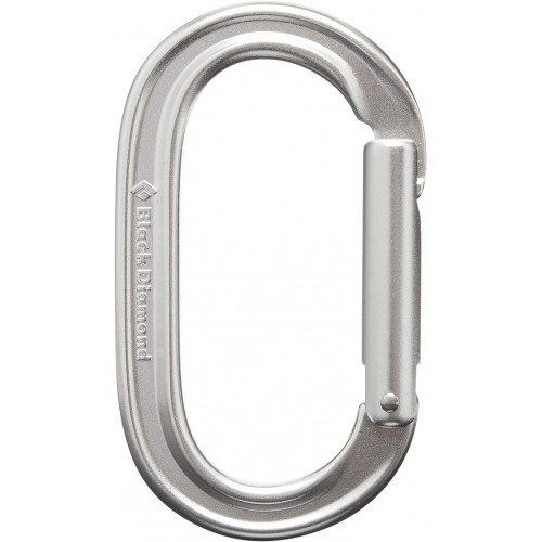 Black Diamond OVAL KEYLOCK CARABINER Polished